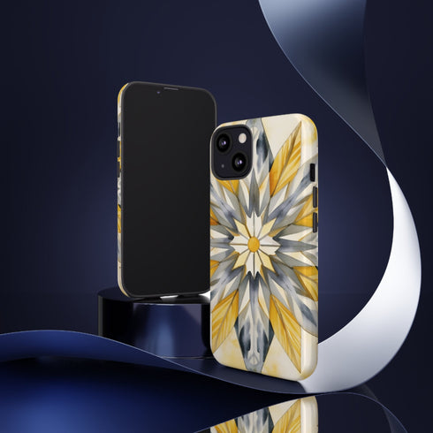 Sunshine Bloom Mosaic - Impact Resistant Phone Case